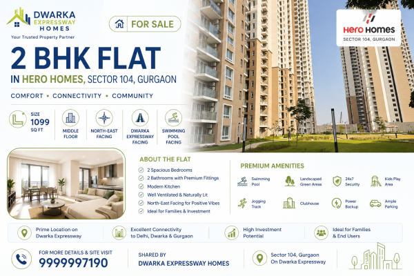 2 bhk for sale in Hero Homes